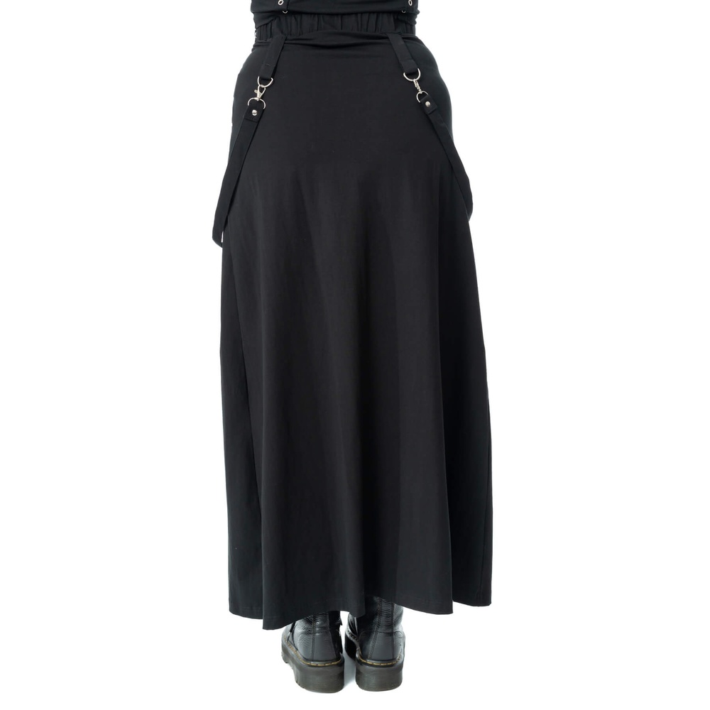 Poizen Industries - Amaranth Long skirt - Black